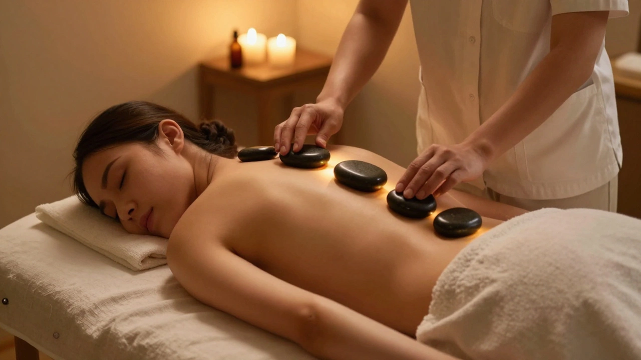 Jak dlouho trvá masáž lavovými kameny a co očekávat během sezení