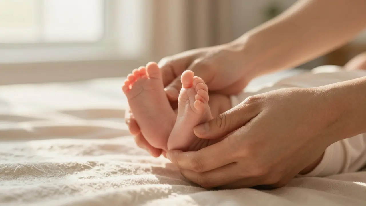 Masáže kojenců a batolat: Jak stimulovat motorický vývoj dítěte